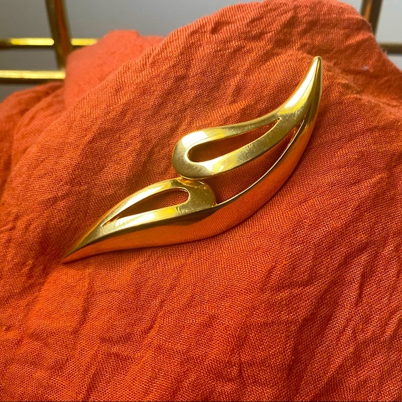 1960’s Vintage Gold Plated Keys Brooch. - Picture 6 of 7